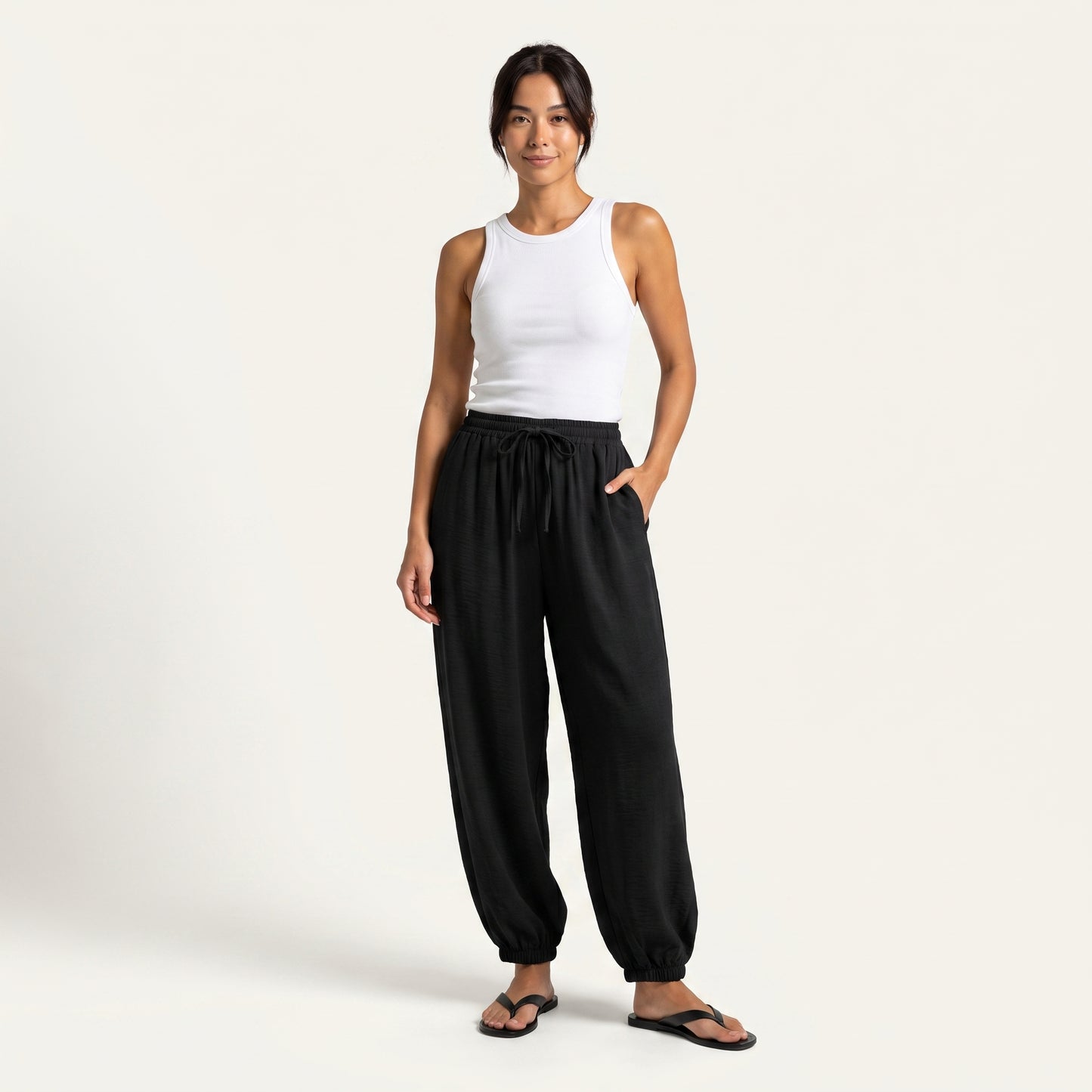 Pantalón Bombacho Fluido de Verano Rivelina™