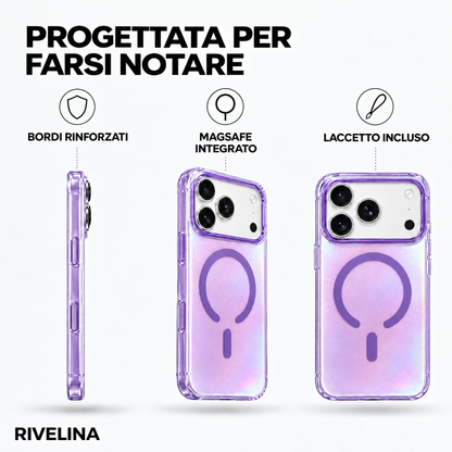 Cover Glamour Iridescente con Laccetto Rivelina™