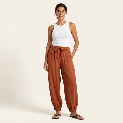 Pantalón Bombacho Fluido de Verano Rivelina™