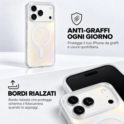 Cover Glamour Iridescente con Laccetto Rivelina™