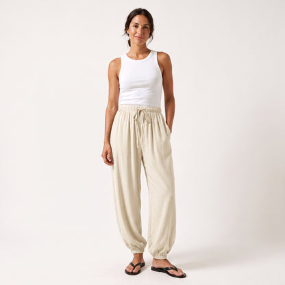 Pantalón Bombacho Fluido de Verano Rivelina™