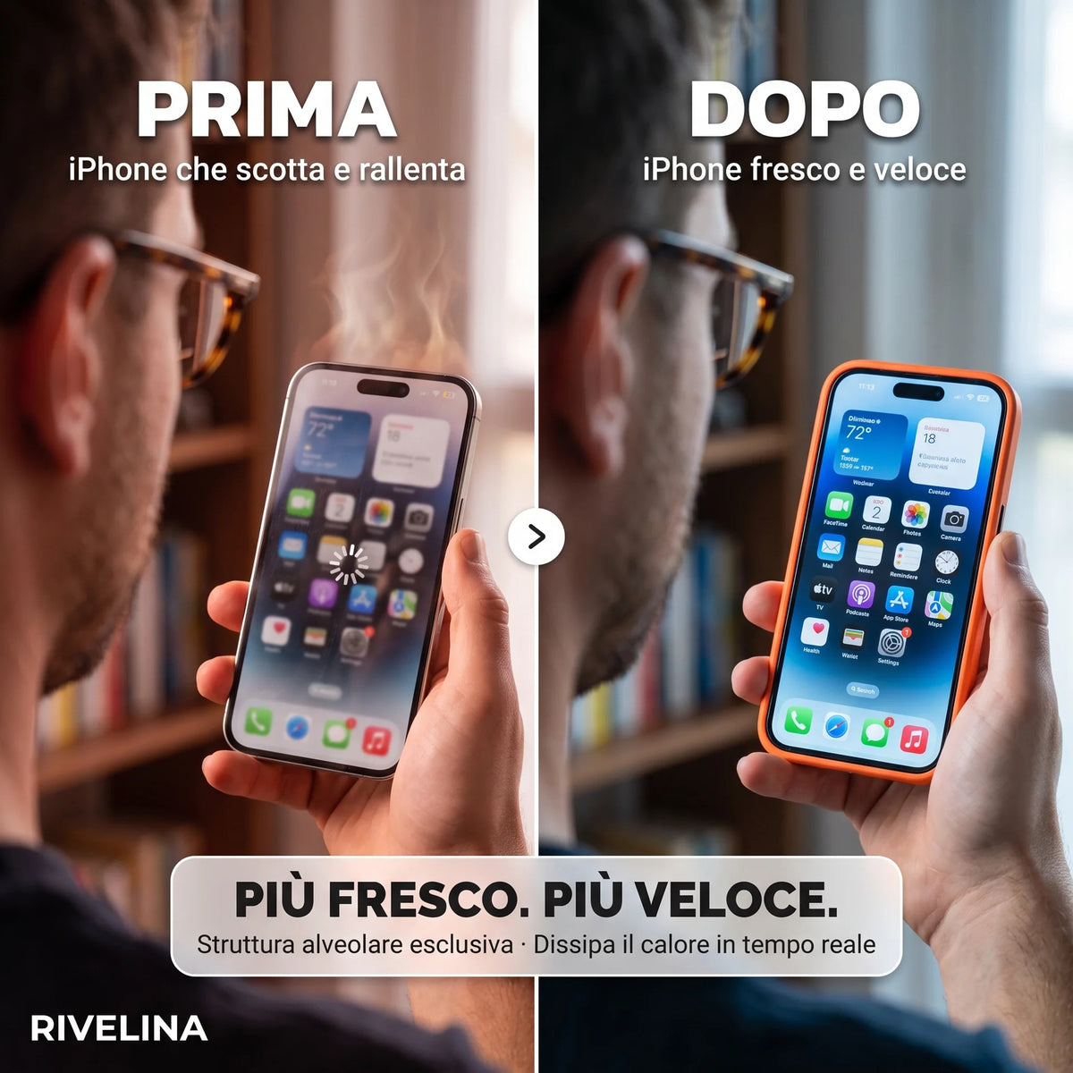 Cover Traspirante Anti-Surriscaldamento Rivelina™